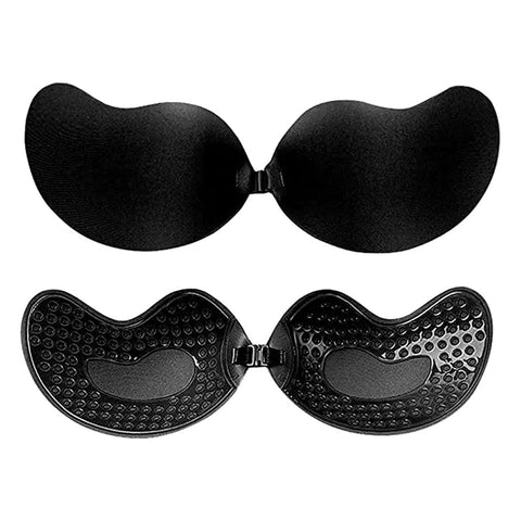 Lolmot Silicone Invisible Pull-up Push Bra Strapless Push Up Bra