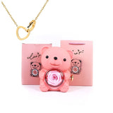 Teddy Bear - Eternal Rose Gifts Box