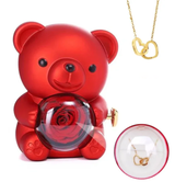 Teddy Bear - Eternal Rose Gifts Box