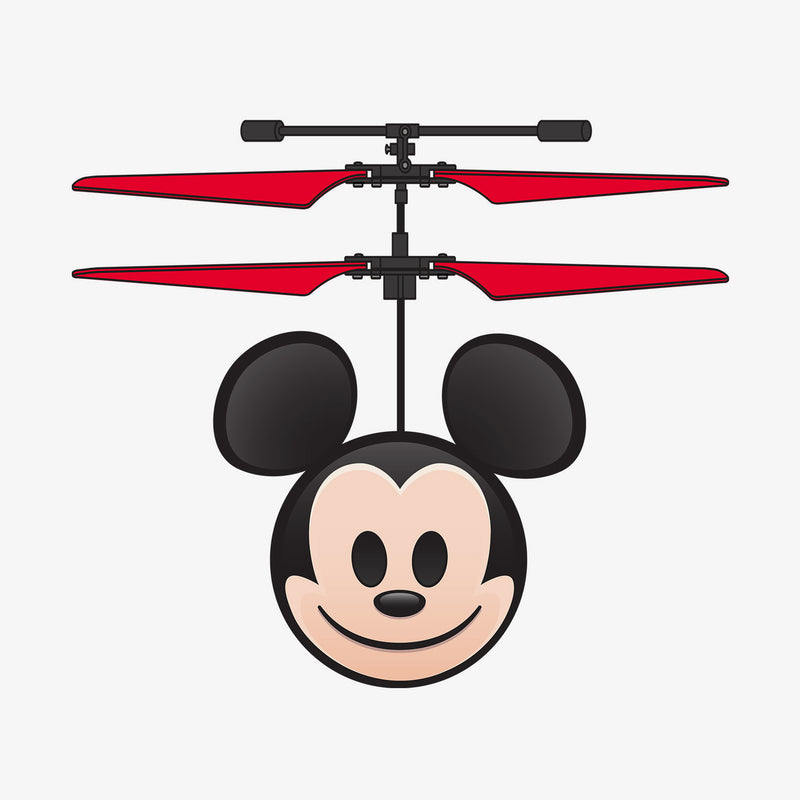 Disney Emoji Mickey Mouse IR UFO Ball Helicopter