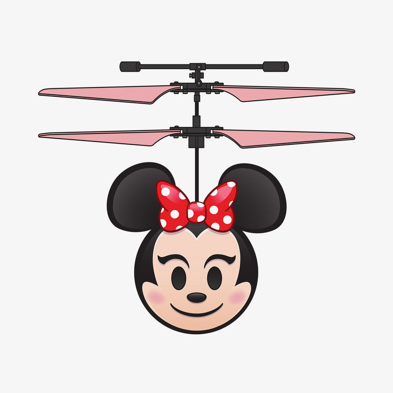 Disney Emoji Minnie Mouse IR UFO Ball Helicopter