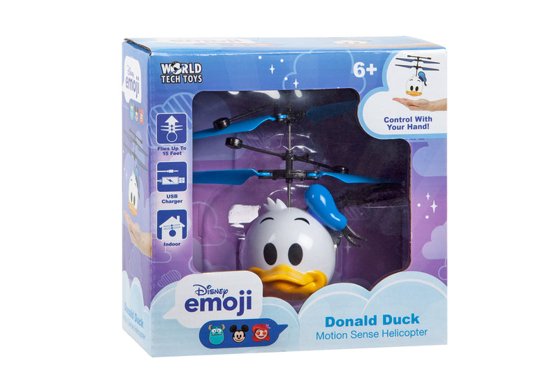 Disney Emoji Donald Duck IR UFO Ball Helicopter