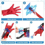 LED Flying Web-Shooter Toy for Kids – Interactive Wall Launcher