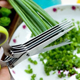 5 Blade Salad Scissors