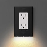 Outlet Wall Plate With LED Lights