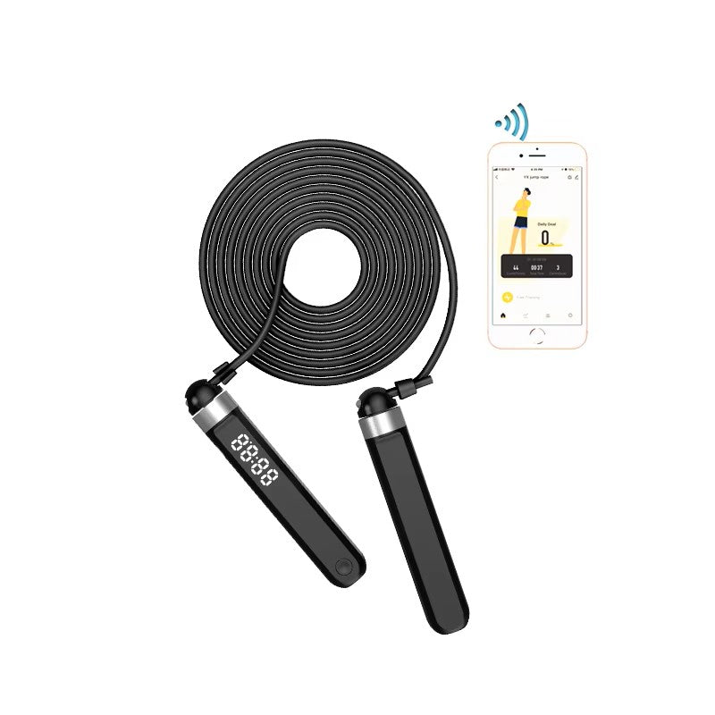 Wireless Smart Jump Rope with Calorie Counter – Cordless Digital Skip Rope