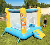 Moonbug Blippi Inflatable Bouncer with Slide