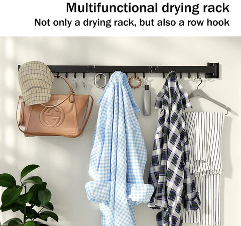 Tri-Folding Clothing Rack