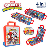 Spidey and His Amazing Friends 4-in-1 Tabletop Game Suitcase Playset