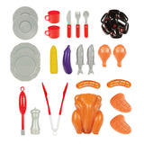 Sizzling Chef’s BBQ Playset – 38-Piece Kids Grill & Cooking Kit