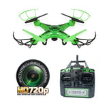 Striker-X Glow-in-the-Dark HD Camera Drone – 2.4GHz RC Quadcopter with HD Video & Night Flight Lights