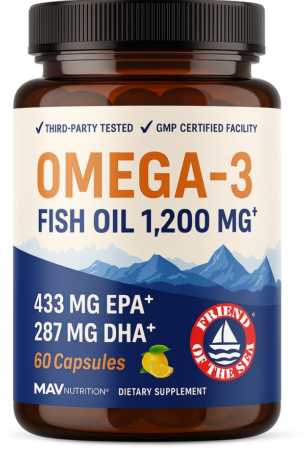 Triple Strength Omega‑3 Fish Oil