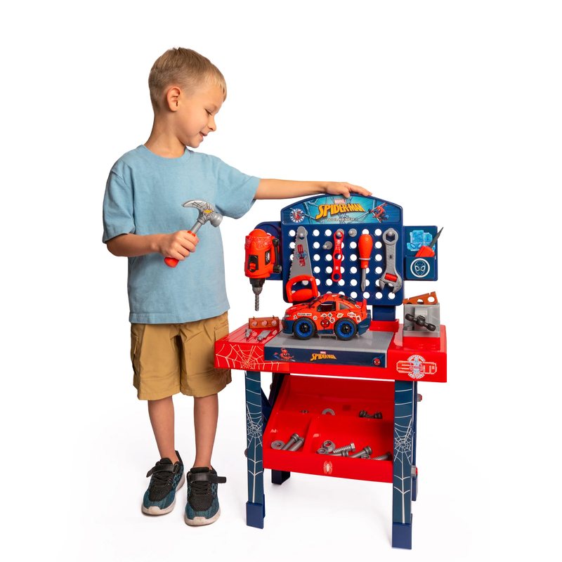 [Marvel] Spider-Man Tool Bench Playset with Take-Apart Car