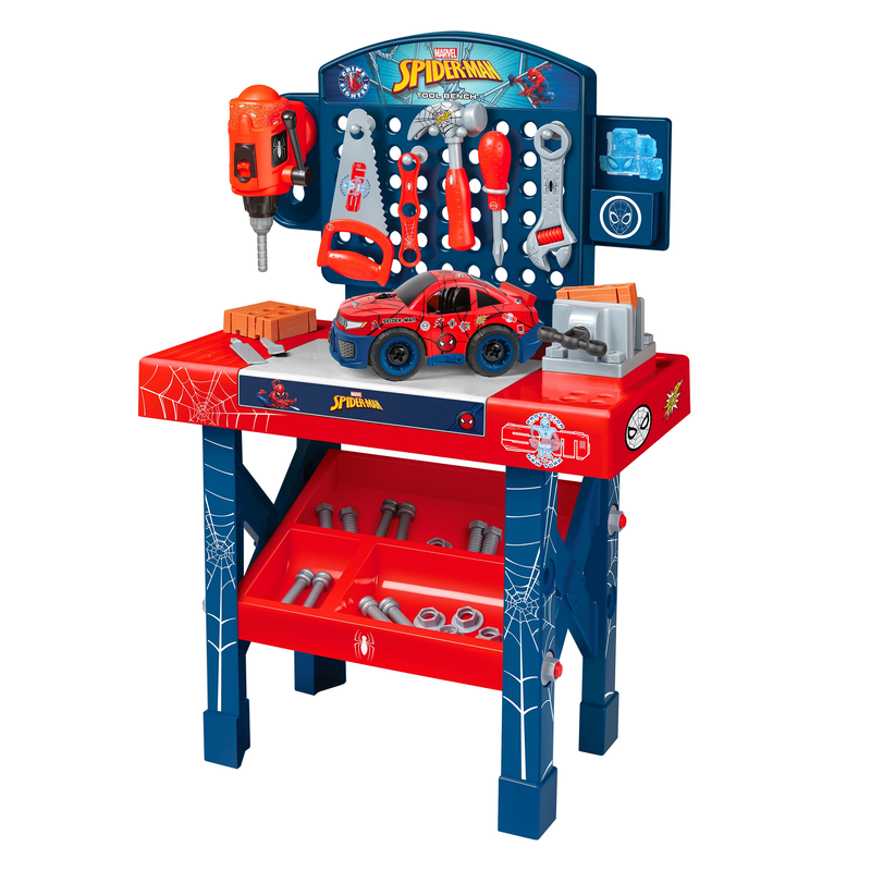 [Marvel] Spider-Man Tool Bench Playset with Take-Apart Car