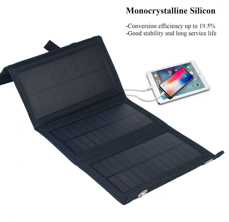 Foldable USB Solar Panel