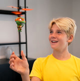 Nickelodeon TMNT 3.5" Big Head Motion Sensing UFO Helicopter Series