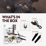 Star Wars Sculpted UFO Helicopter Series - The Mandalorian Flying Figures