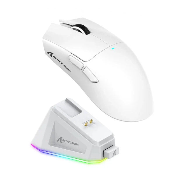 Attach Shark X11 Gaming Mouse with RGB Charging Dock