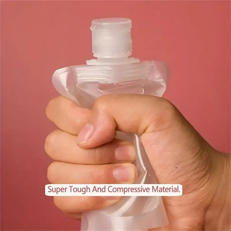 Portable Liquid Cosmetics Reffilable Squeeze Pouch