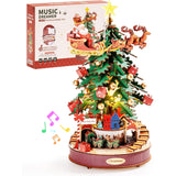 Christmas Melody Tree Music Box – 3D Wooden Puzzle with Light