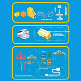 Anti-Gravity Magnetic Track Set – STEM Electric Railway Building Kit for Kids