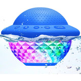 IPX7 Waterproof Shower Speaker – Wireless Bluetooth Mini Speaker with Suction Cup