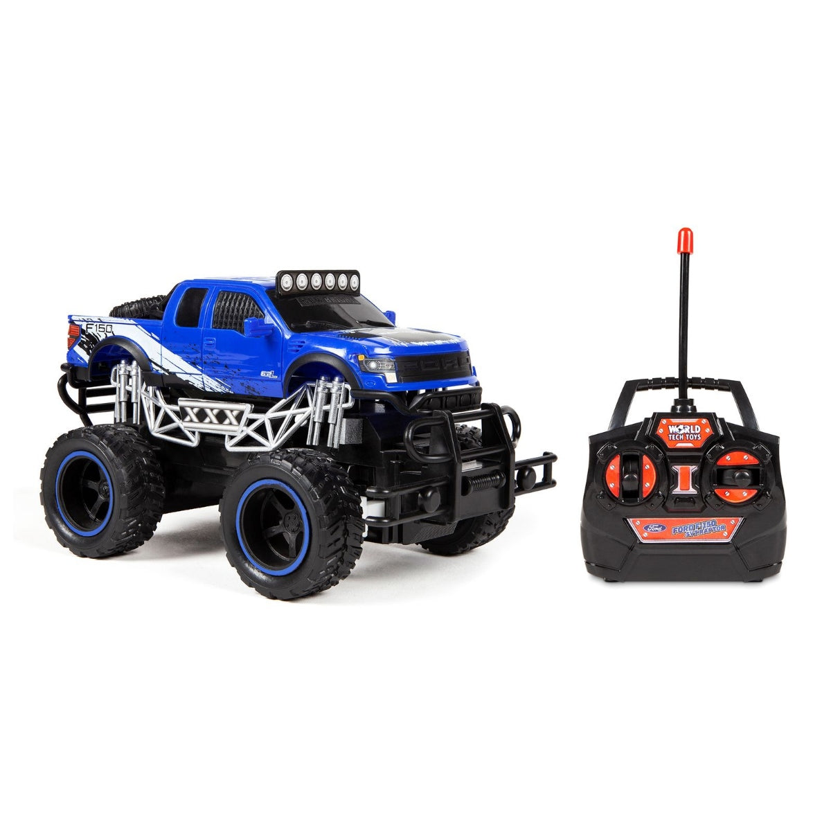 Trail Attack Ford F-150 SVT Raptor RC Monster Truck - 1:24 Scale Repli ...