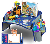 Kids Travel Tray for Car – Toddler Lap Desk & Organizer for Road Trips, Airplane & Car Seat