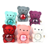 Teddy Bear - Eternal Rose Gifts Box