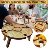 Wooden Outdoor Folding Picnic Table