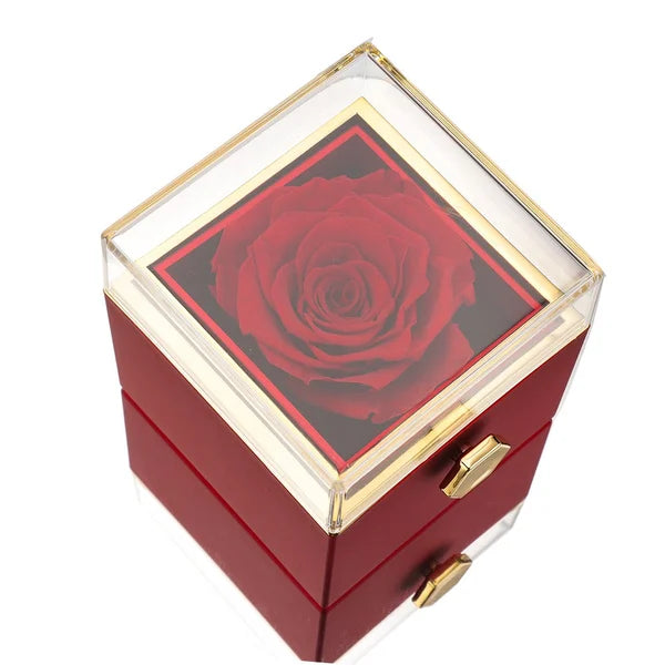 Eternal Rose Box w/ Necklace